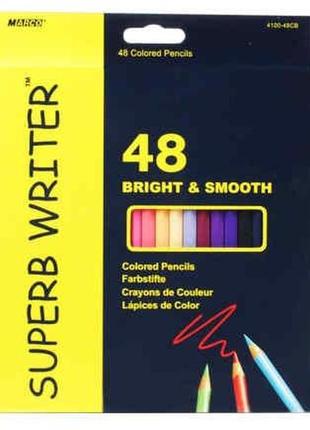 Олівці кольорові marco superb writer 48 кольорів