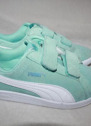 Ментоловые кеды фирмы puma 34 размера7 фото