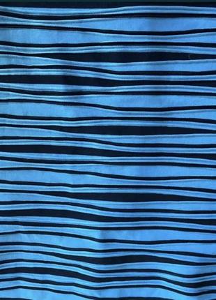 Плаття dzyn line турція, синьо- чорного кольору в полоску4 фото