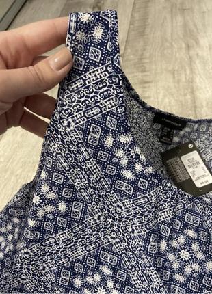 Новая блуза безрукавка с принтом, atmosphere, размер 48-506 фото