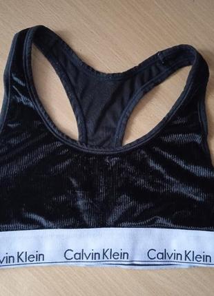 Топ в рубчик calvin klein