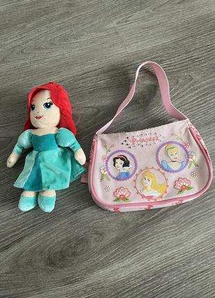 Игрушки disney кукла сумка