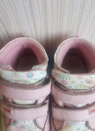 Детские ортопедические,кожаные, осенние ботиночки bebeton1 фото