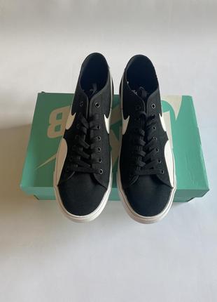 Нові кеди nike sb blazer court black оригінал4 фото