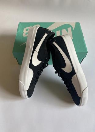 Нові кеди nike sb blazer court black оригінал8 фото