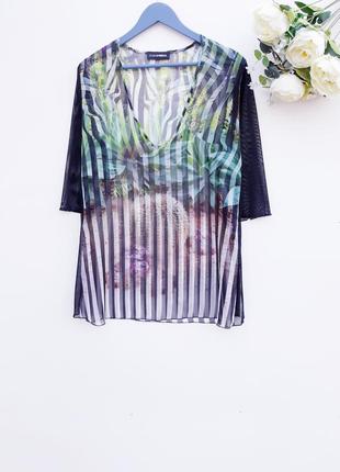 Ексклюзивная рубашка блуза туника удлиненная блуза
