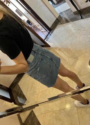 Джинсовая юбка юбка pull &amp; bear 6