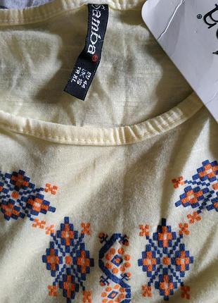 Кофточка с принтом вышивки 4