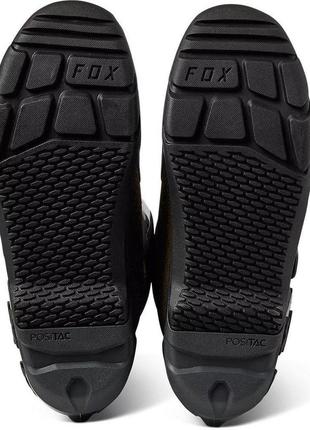Мотоботи fox comp x boot (dark khaki), 10, 105 фото
