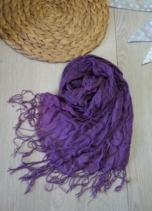 Стильный шарф платок палантин с принтом