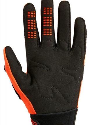 Рукавички дитячі fox yth dirtpaw glove (flo orange), yl (7), yl2 фото