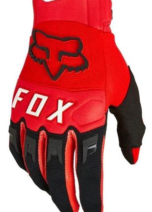 Рукавички fox dirtpaw glove (flo red), s (8), s