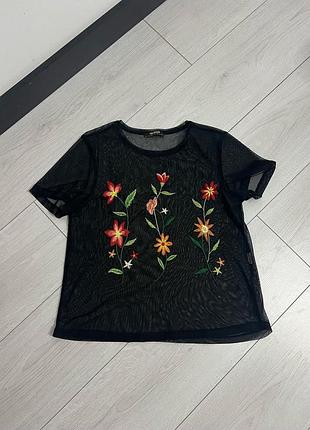Футболка сітка zara