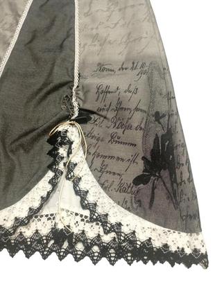 Alpin, юбка с кружевом, винтажная.6 фото
