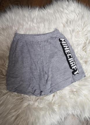 Тонкие трикотажные шорты minecraft 122