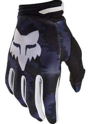 Перчатки fox 180 nuklr glove (deep cobalt), m (9), m