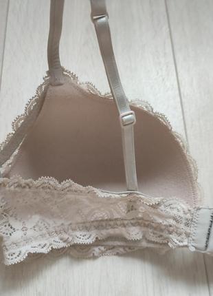 Бюстгальтер ажурный бюст без косточек лиф intimissi 80b 75c