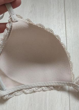 Бюстгальтер ажурный бюст без косточек лиф intimissi 80b 75c