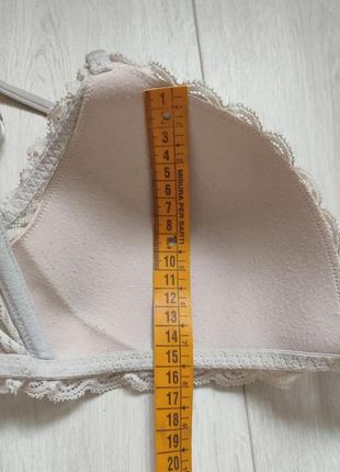 Бюстгальтер ажурный бюст без косточек лиф intimissi 80b 75c