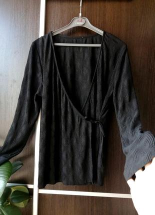 Шикарная, тонкая, мягенькая новая блуза блузка на запах. tu4 фото