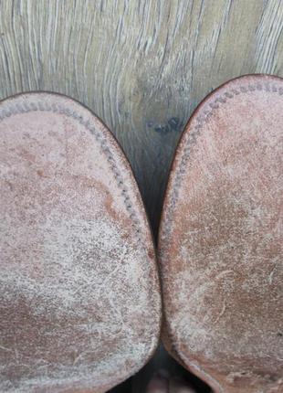 Allen edmonds arlington (41,5) кожаные туфли лоферы броги мужские ручной работы7 фото