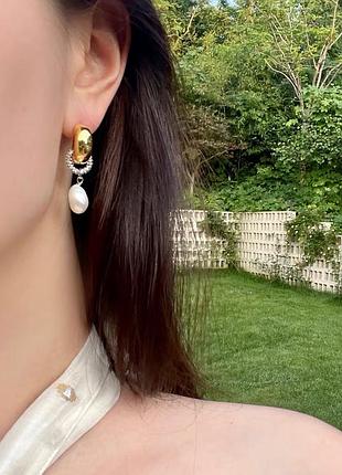 Серьги в стиле celine 4