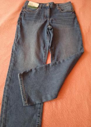 Укороченные джинсы женские 10размер2 фото