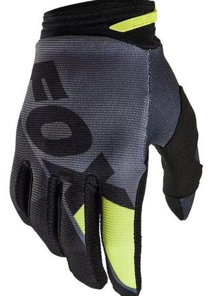 Перчатки fox 180 xpozr glove (pewter), m (9), m