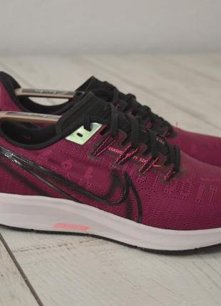 Nike air zoom pegasus 36 круті жіночі кросівки фіолетового кольору оригінал 40 40.5 розмір1 фото