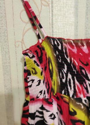 Женский летний хлопковый сарафан платье на р.503 фото