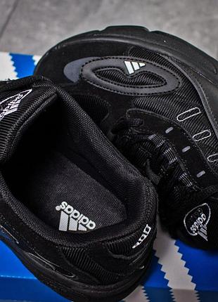 Sale! кроссовки мужские adidas galaxy черные8 фото