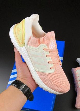 Кроссовки женские adidas boost розовые / кросівки жіночі адидас адідас рожеві кроссы