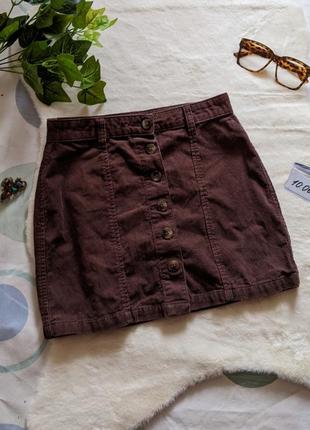 Спідниця юбка вельвет 11/12 років