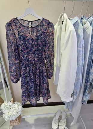 Шифонова сукня в квіти c&a1 фото