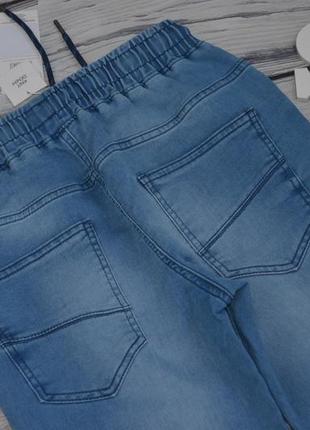 152 / 158 / 164 см новые фирменные джинсы джоггеры jogger из эластичного денима мальчишку reserved9 фото