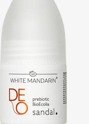 Натуральний дезодорант deo sandal дезодорант white mandarin дезік вайт мандарін