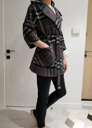 Пальто в клетку max mara3 фото