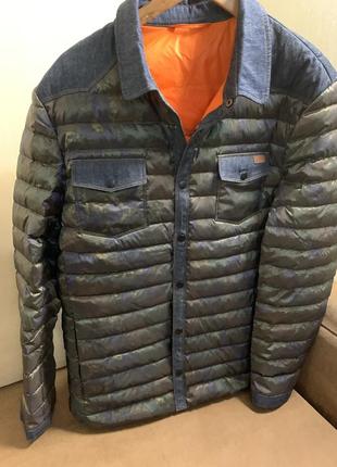 Lee cooper куртка дутик похушка (50/50 пух/перо) новая оригинал!