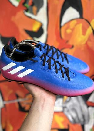 Adidas messi 6.4 бутсы 44.5 размер оригинал футбольные яркие