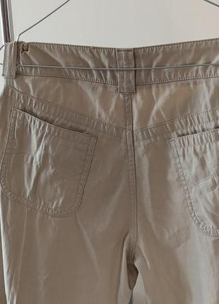 ❤️котонові довгі брюки карго кльош літні легкі штани вільні🔥мілітарі😱оверсайз стиль 90, 00-х 👖10 фото