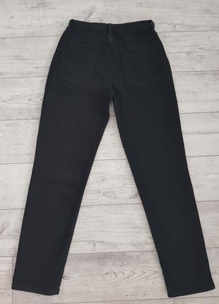 Базовые черные мам джинсы3 фото