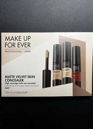 Пробник стойкого консилера make up for ever matte velvet skin concealer матуючий mufe7 фото