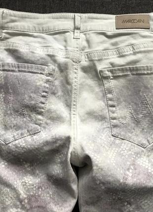 Marc cain новые брюки хлопок джинсы8 фото