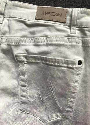 Marc cain новые брюки хлопок джинсы9 фото