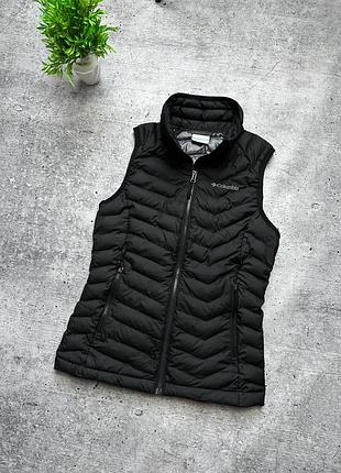 Женская пуховая жилетка columbia omni-heat down vest