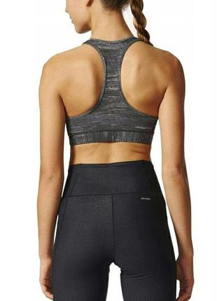 Спортивний бюстгальтер бра топ кроп adidas techfit  bra ak02382 фото