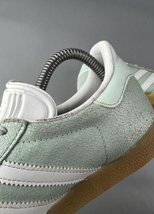Фирменные кожаные кроссовки adidas gazelle7 фото