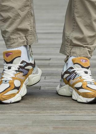 Кроссовки new balance 9060 white\yellow6 фото