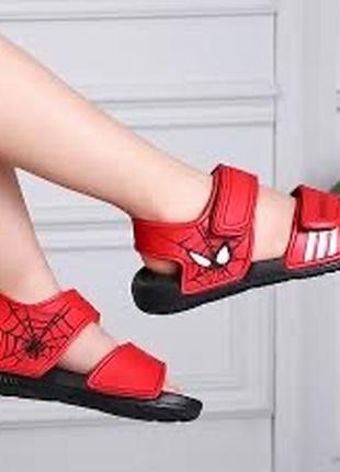 Очаровательные сандалии spider man