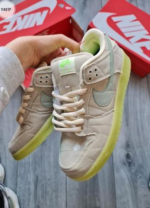 Кроссовки мужские nike sb dunk / кросівки чоловічі найк сб данк білі кроссы4 фото